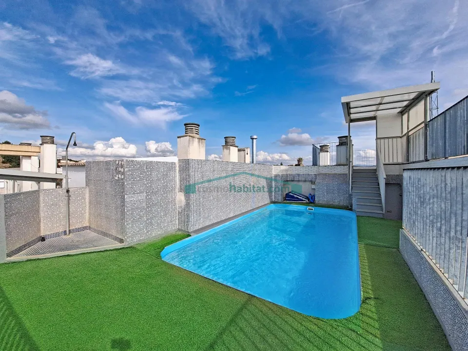 PISO DE 3 habitaciones CON TERRAZA, PISCINA Y GARAJE EN VILAMARXANT