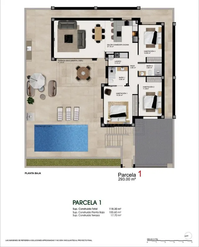 Villa 3 habitaciones 118m² en venta - Costa blanca sur - foto 2