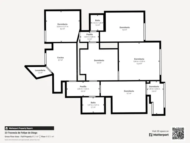 Piso 3 habitaciones 102m² en venta - Palomeras Bajas - foto 4