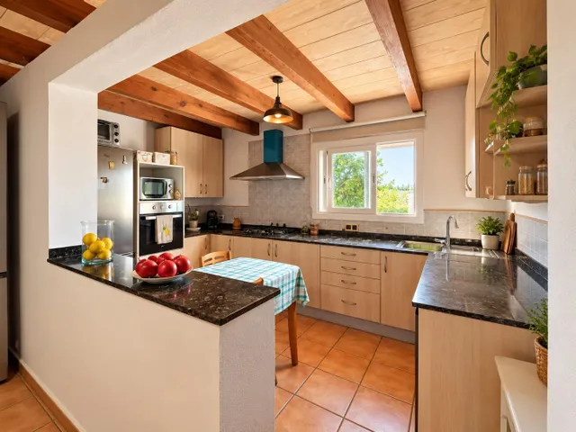 Finca rústica con encanto mallorquín, piscina privada y vistas al campo — 10