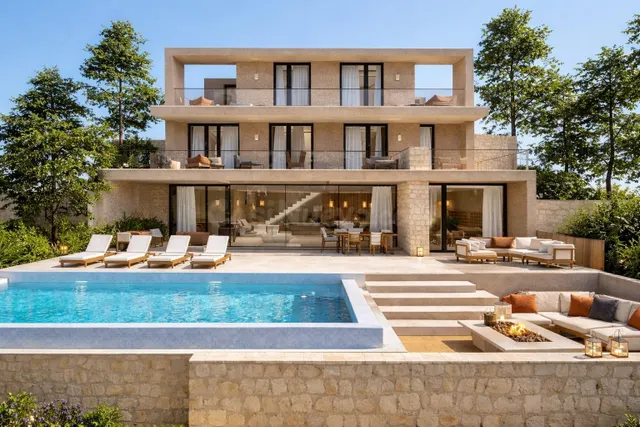 Exclusiva villa de lujo en construcción en Benissa con impre