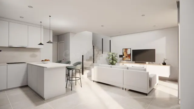 FANTASTICO CHALET ADOSADO DE OBRA NUEVA EN ROJALES, ALICANTE - foto 4