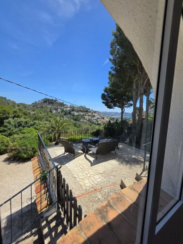 Villa mediterránea con vistas al mar y al valle en Benissa Costa – Montemar — 13