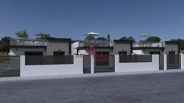 Villas de lujo de una sola planta con piscina privada en Balsicas, Murcia — 4