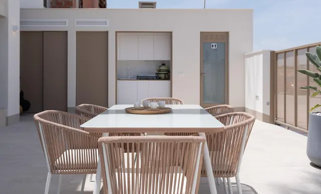 Villas de nueva construcción con piscina privada en Serena Golf-Los Alcázares — 25