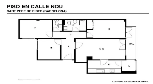 Piso en venta en Sant Pere de Ribes (Barcelona) – ¡Con inquilino hasta febrero de 2031! — 13