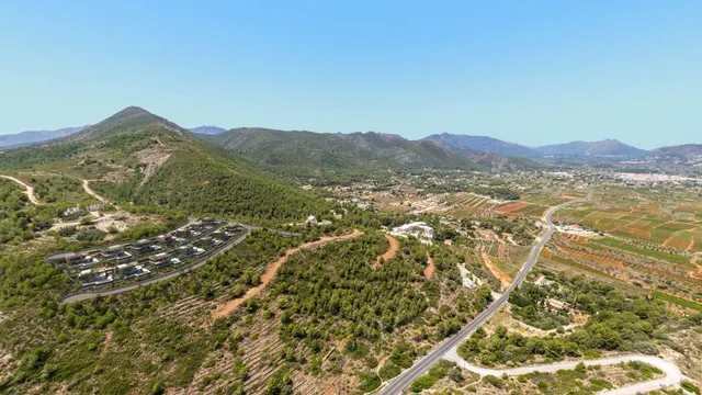 Villas de arquitectura organica de 3 dormitorios a la venta en Lliber, Costa Blanca. — 14