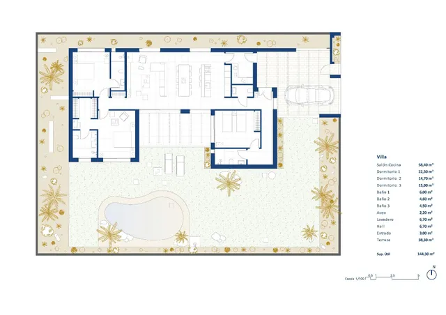 VILLAS DE OBRA NUEVA EN ALTAONA GOLF RESORT, MURCIA — 19