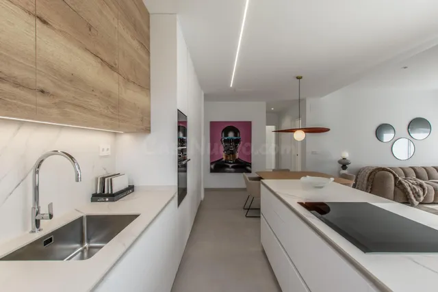 Apartamento de obra nueva con zonas comunes tipo resort en balcón de Finestrat — 4