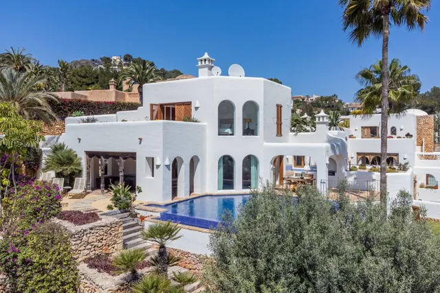 Villa de Estilo Finca Mediterránea con Vistas al Mar en Moraira — 44