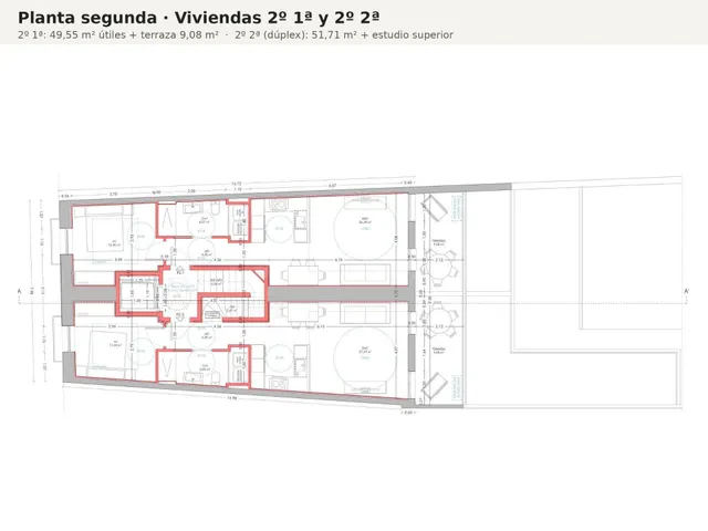 Edificio con proyecto, licencia de obras vigente y estudio g - foto 4