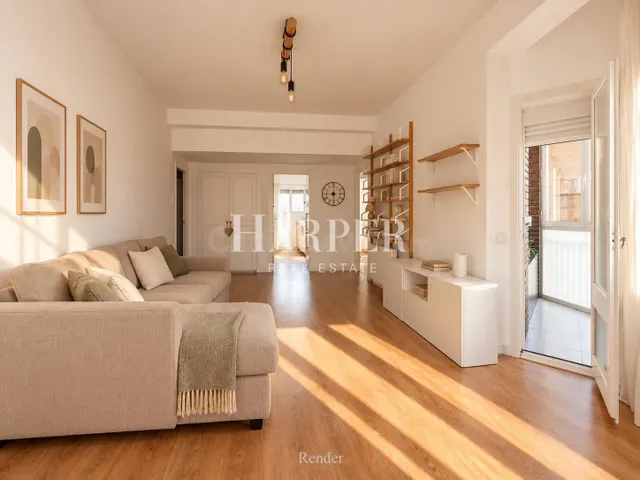 Piso luminoso de 3 habitaciones en Poble-sec — 3