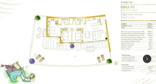 Ático 3 habitaciones 126m² en venta - La Cala de Mijas — 23