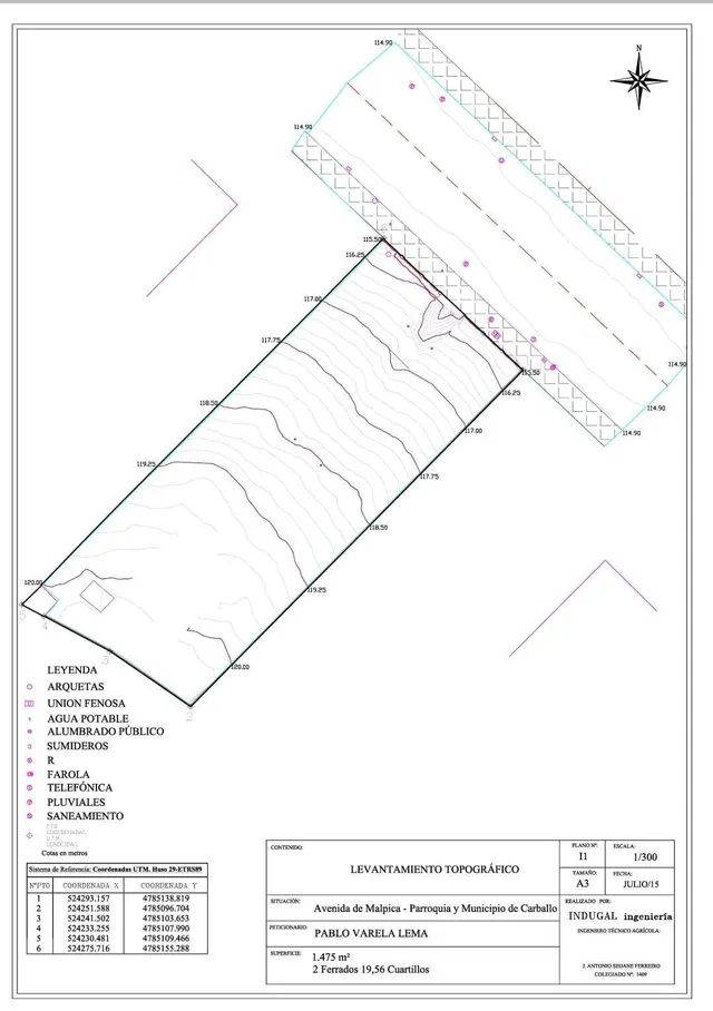"¡Ubicación Privilegiada! Solar Urbano de 1474 m2 en Avenida de Malpica, Sísamo - Carballo" — 9