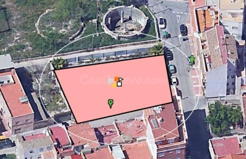 WIP al 5% de ejecución. Próxima a la Estación del Tren Murcia - E. del Carmen