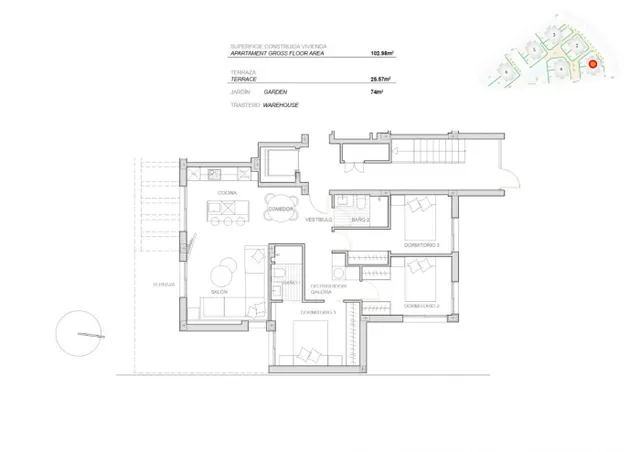 Apartamentos de obra nueva en complejo privado en la provincia de Murcia — 5