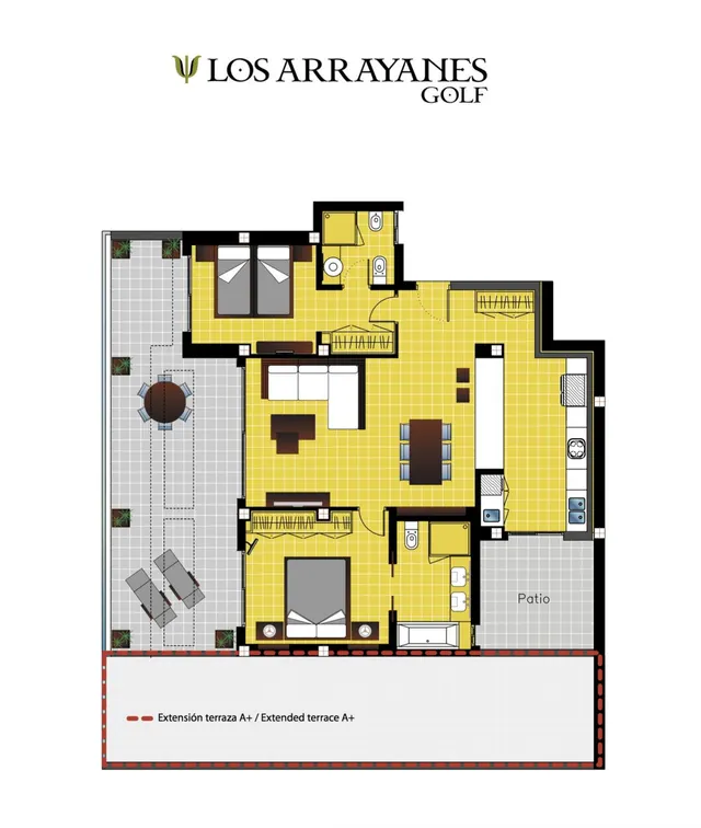 Apartamento 2 habitaciones 112m² en venta - El Madroñal — 19
