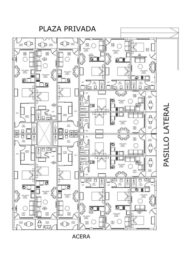 Loft 1 habitación 43m² en venta - El panderon — 7
