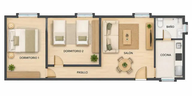 Zona plaza españa - Cádiz- ¡piso con 2 dormitorios en el centro de Cádiz! — 18