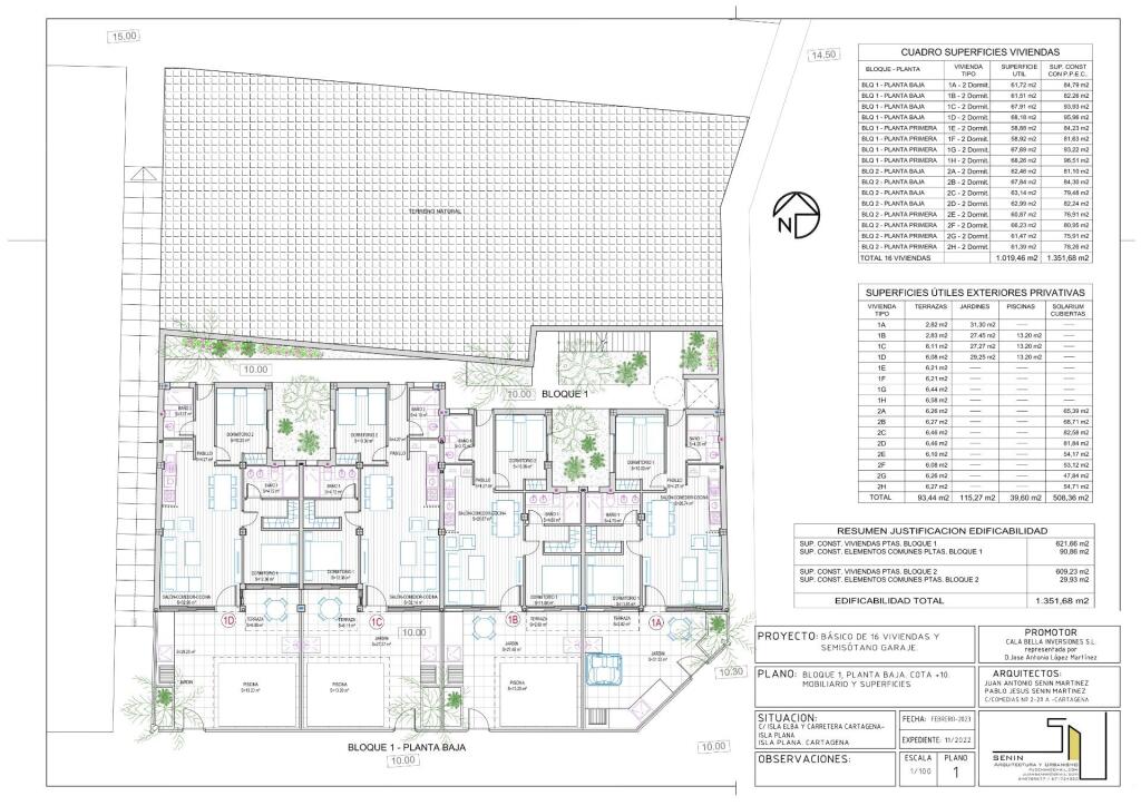 APARTAMENTOS EN PRIMERA LÍNEA DE PLAYA OBRA NUEVA ISLA PLANA - foto 21