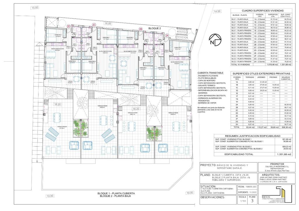 APARTAMENTOS EN PRIMERA LÍNEA DE PLAYA OBRA NUEVA ISLA PLANA - foto 23