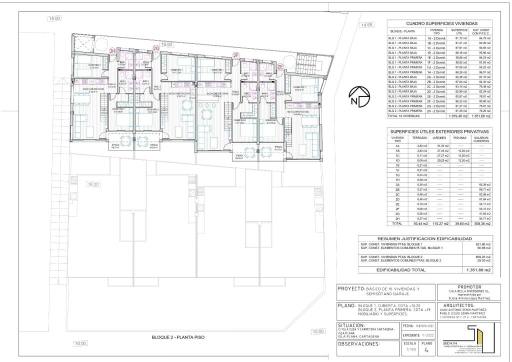 APARTAMENTOS EN PRIMERA LÍNEA DE PLAYA OBRA NUEVA ISLA PLANA - foto 24