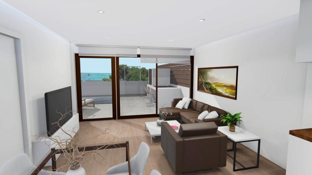 APARTAMENTOS EN PRIMERA LÍNEA DE PLAYA OBRA NUEVA ISLA PLANA - foto 10