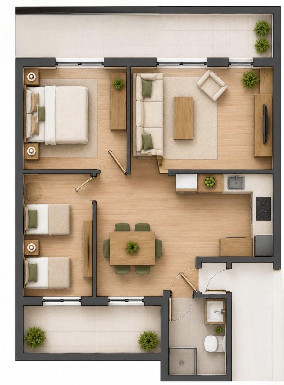 Piso en venta en Calle Viriato 4 – Zona Enlaces (Zaragoza) - foto 23