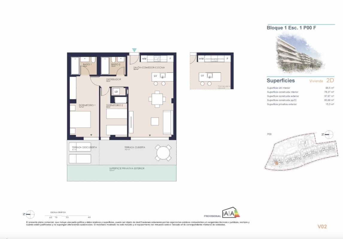 Apartamento 2 habitaciones 95m² en venta - Playa sorts de ma - foto 10