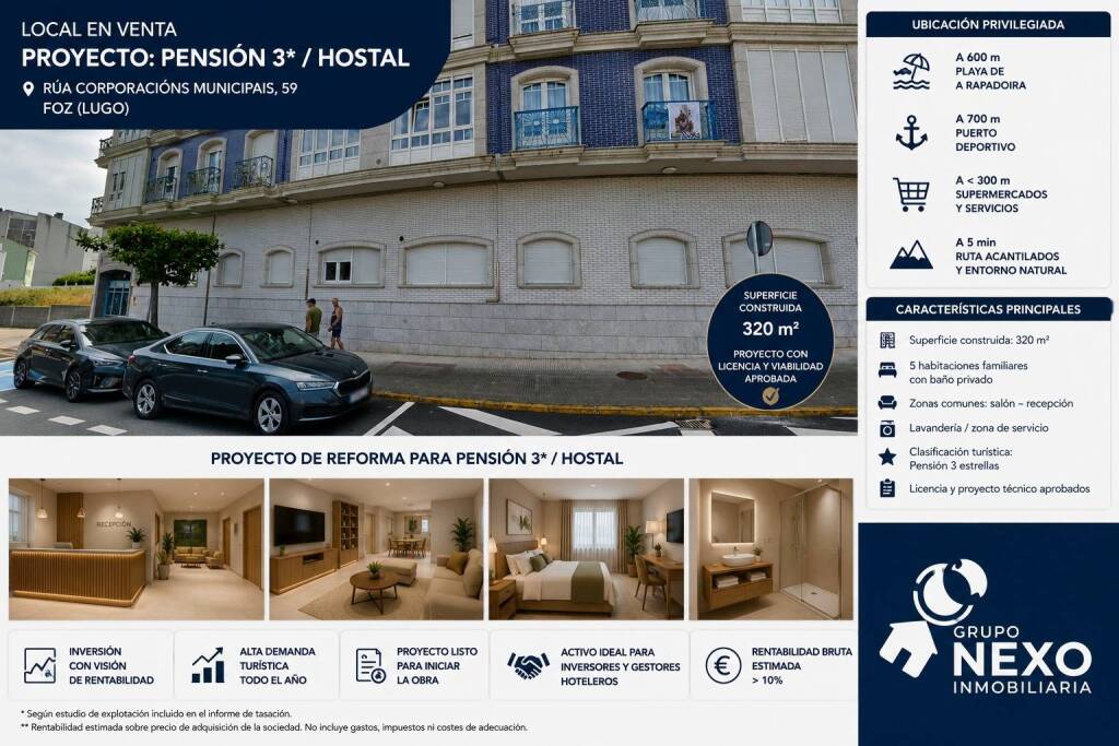 Activo hotelero con sociedad incluida, licencia y proyecto a - foto 13