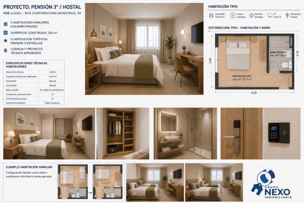 Activo hotelero con sociedad incluida, licencia y proyecto a - foto 14