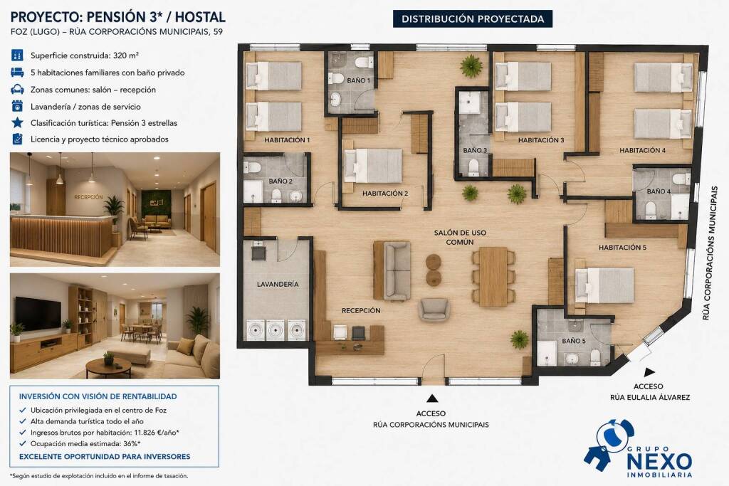 Activo hotelero con sociedad incluida, licencia y proyecto a - foto 29