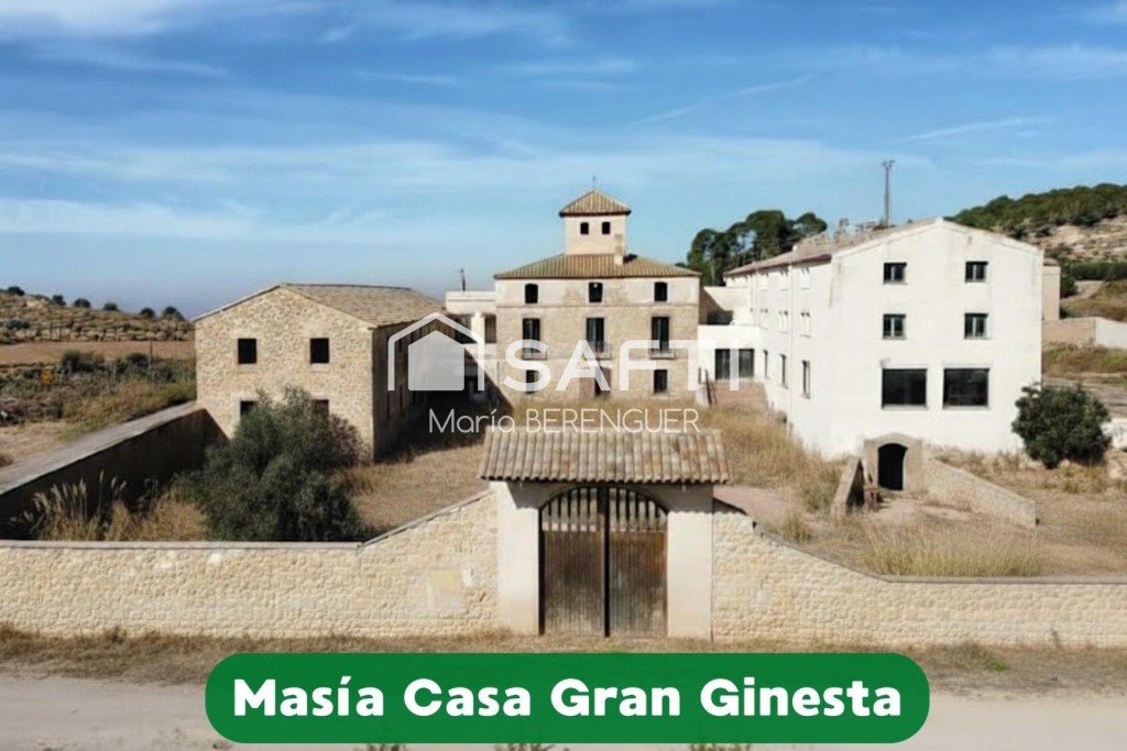 Masía histórica con gran potencial de inversión