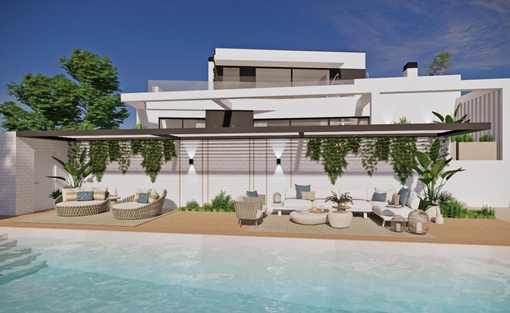 Villa de obra nueva en Urbanización Pinos de Alhaurín