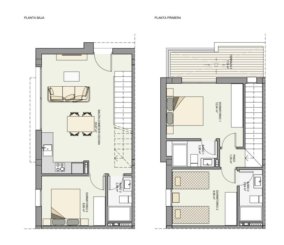 Villa 3 habitaciones 94m² en venta - Monte y Mar bajo - foto 11