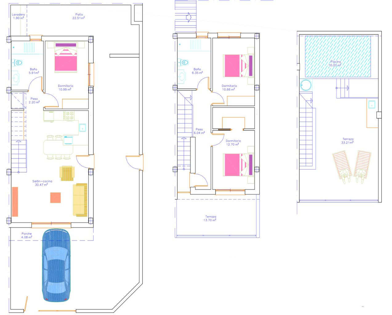 Casa 3 habitaciones 109m² en venta - Lo Pagán - foto 13