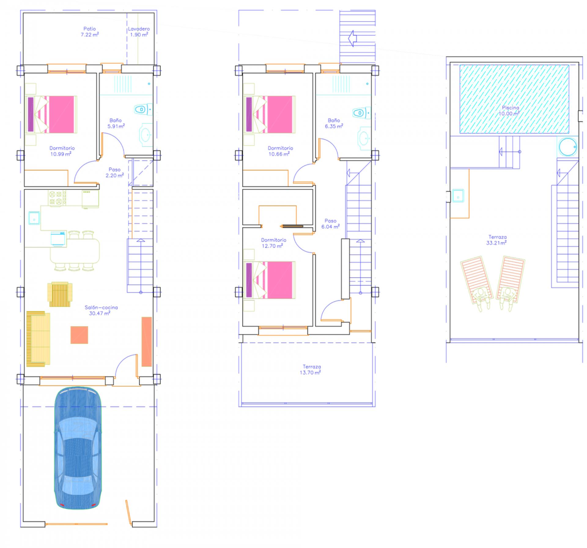 Casa 3 habitaciones 109m² en venta - Lo Pagán - foto 17