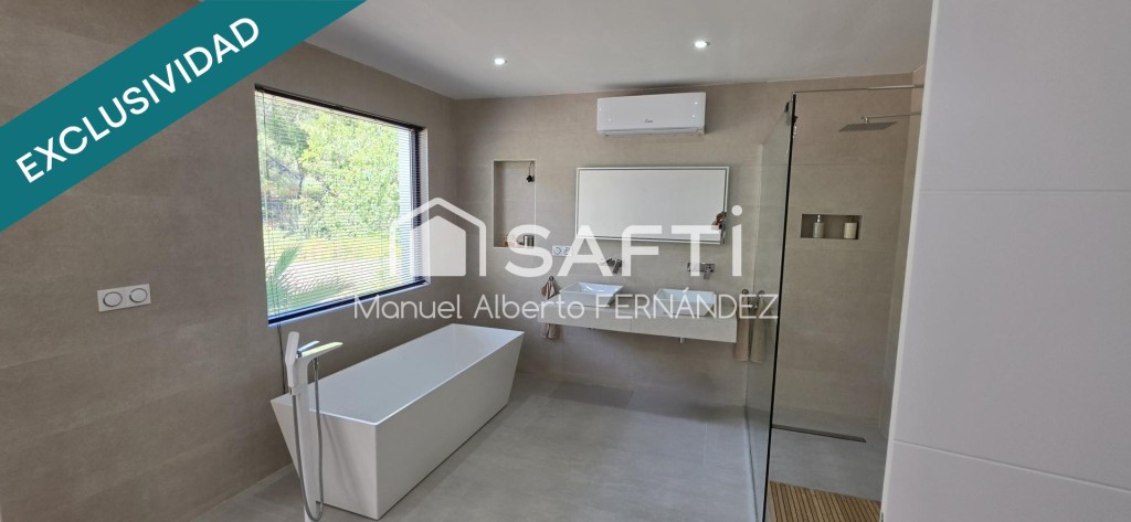 Chalet de obra nueva con diseño contemporáneo y amplios espa - foto 24