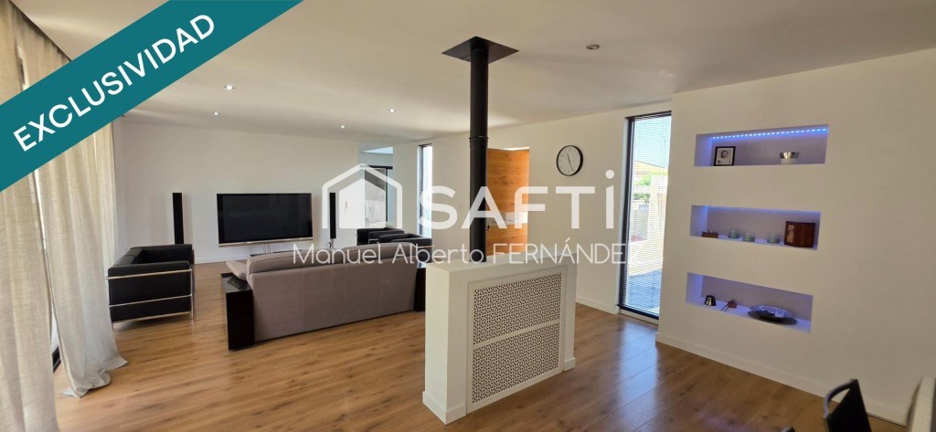 Chalet de obra nueva con diseño contemporáneo y amplios espa - foto 6