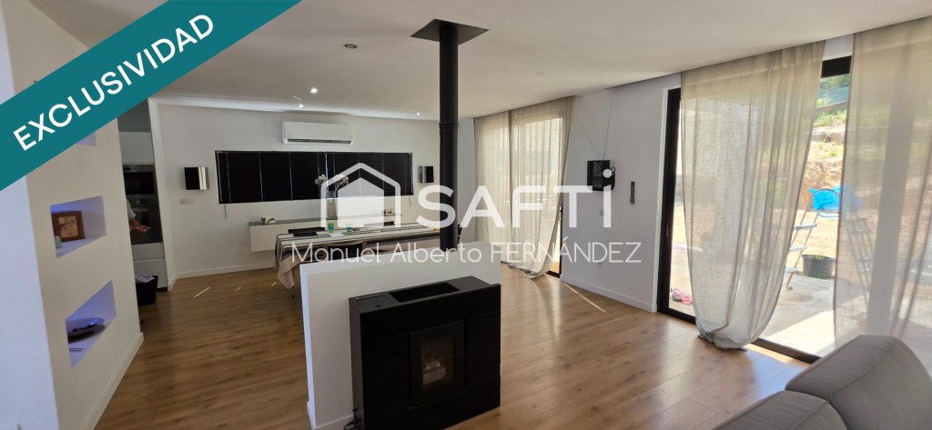 Chalet de obra nueva con diseño contemporáneo y amplios espa - foto 8