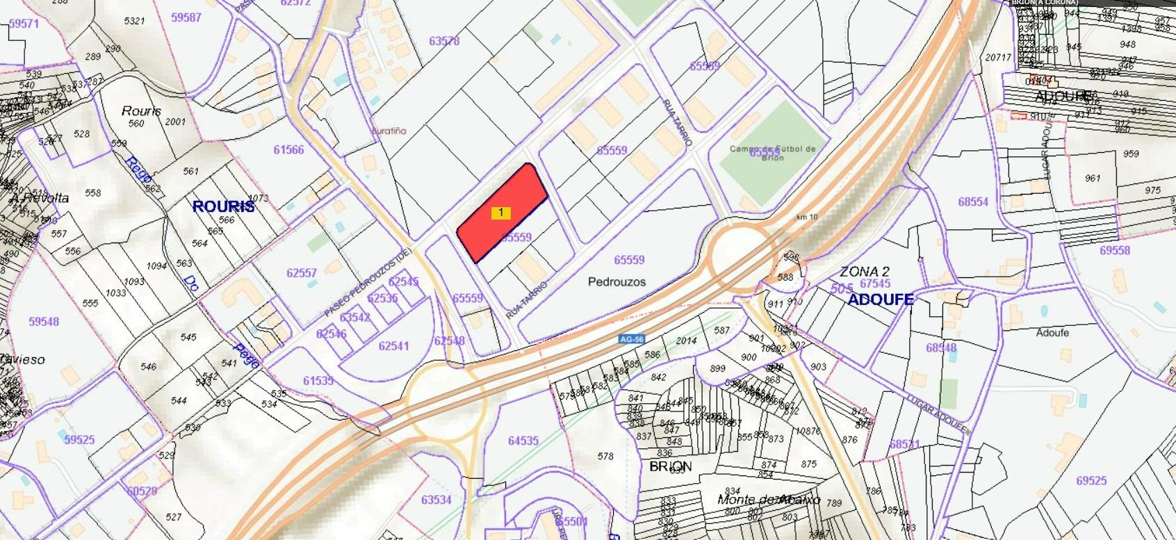Suelo Finalista en Brión (A Coruña) – Edificabilidad 6.400 m - foto 2