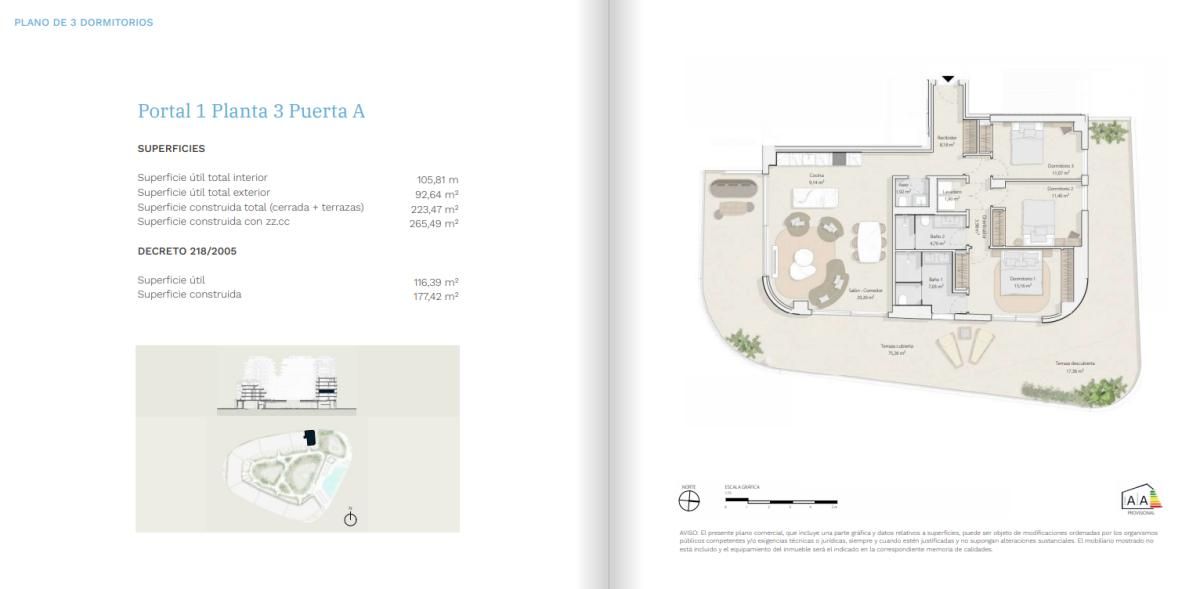 Apartamento 4 habitaciones 251m² en venta - Paseo Marítimo O - foto 23