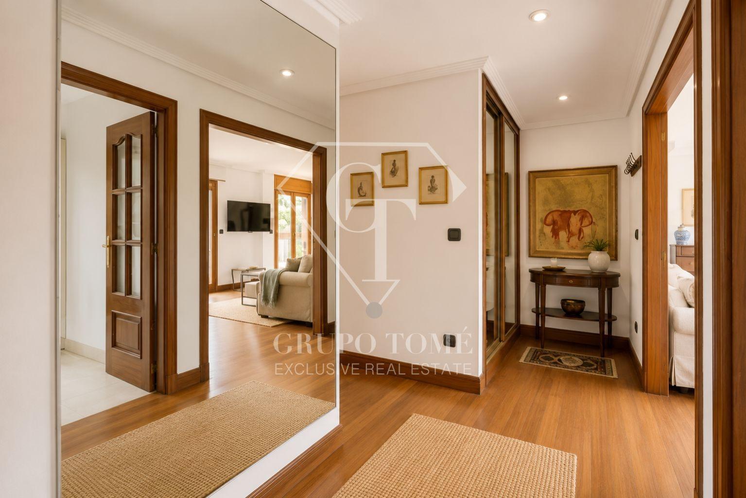 Amplia vivienda en Aiete con una excepcional terraza de 328  - foto 12