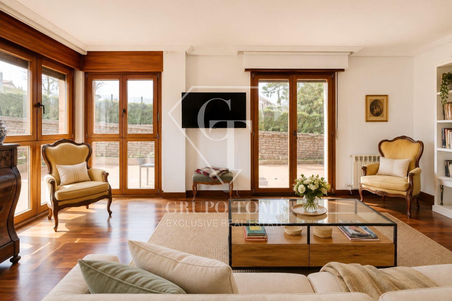 Amplia vivienda en Aiete con una excepcional terraza de 328  - foto 3