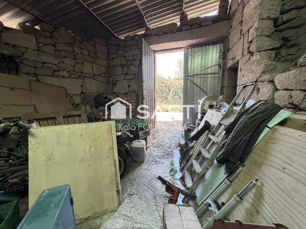 Exclusiva casa de piedra gallega para restaurar en Vilaboa:  - foto 8