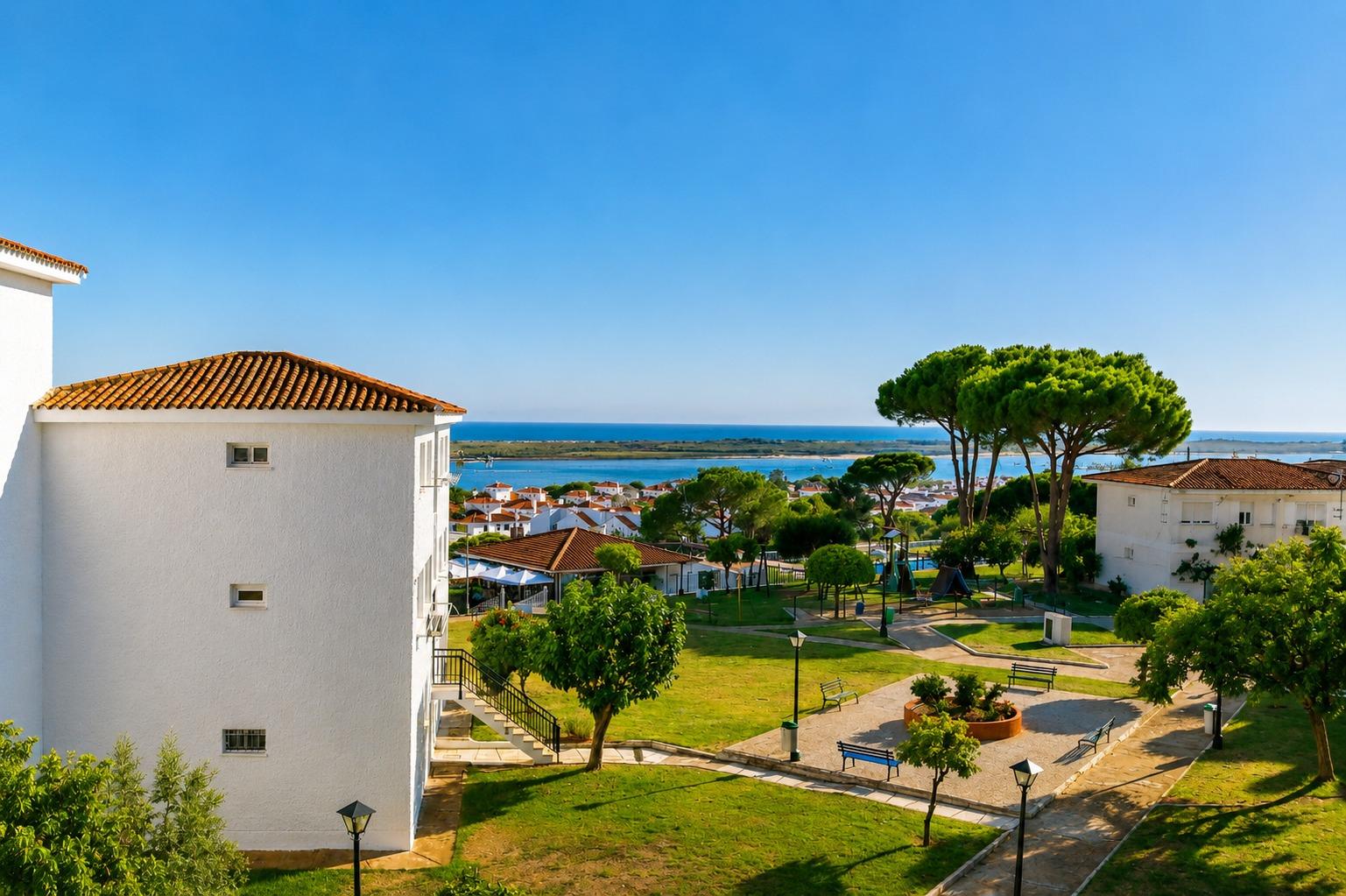 Apartamento reformado en El Rompido con vistas al pinar y rí