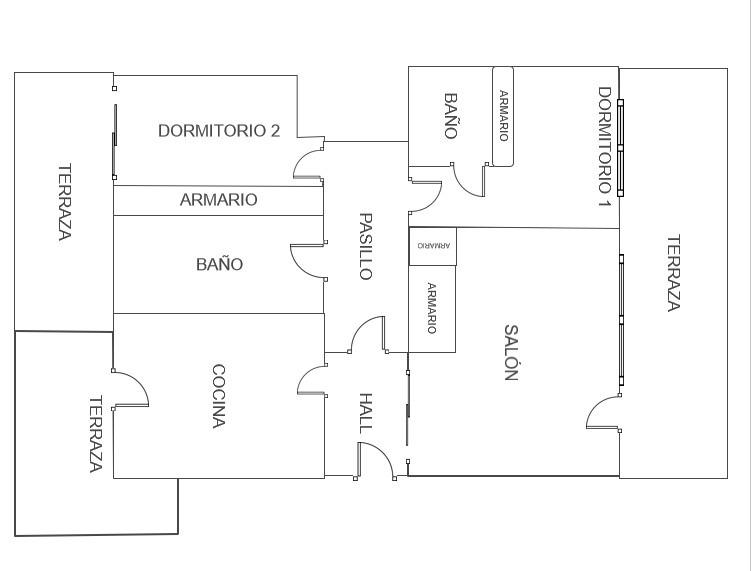 Espectacular Ático de 2 habitaciones y 3 terrazas en la excl - foto 47
