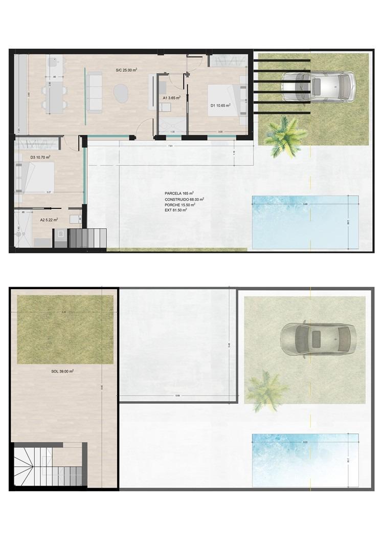 VILLAS DE OBRA NUEVA CON 3 DORNITORIOS 3 BAÑOS. - foto 19