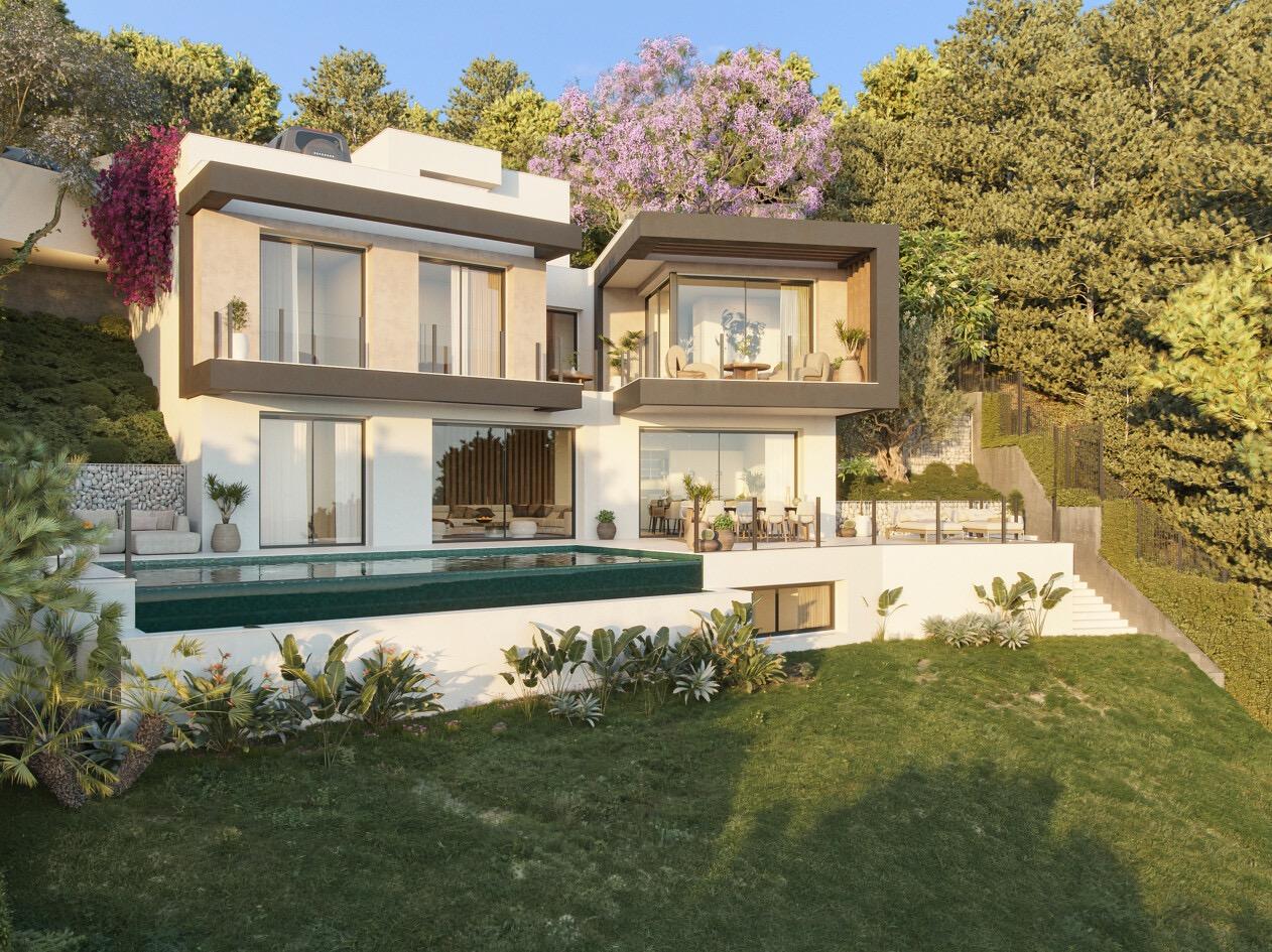 VILLA DE LUJO EN PINARES DE SAN ANTON CON VISTAS AL MAR - foto 4