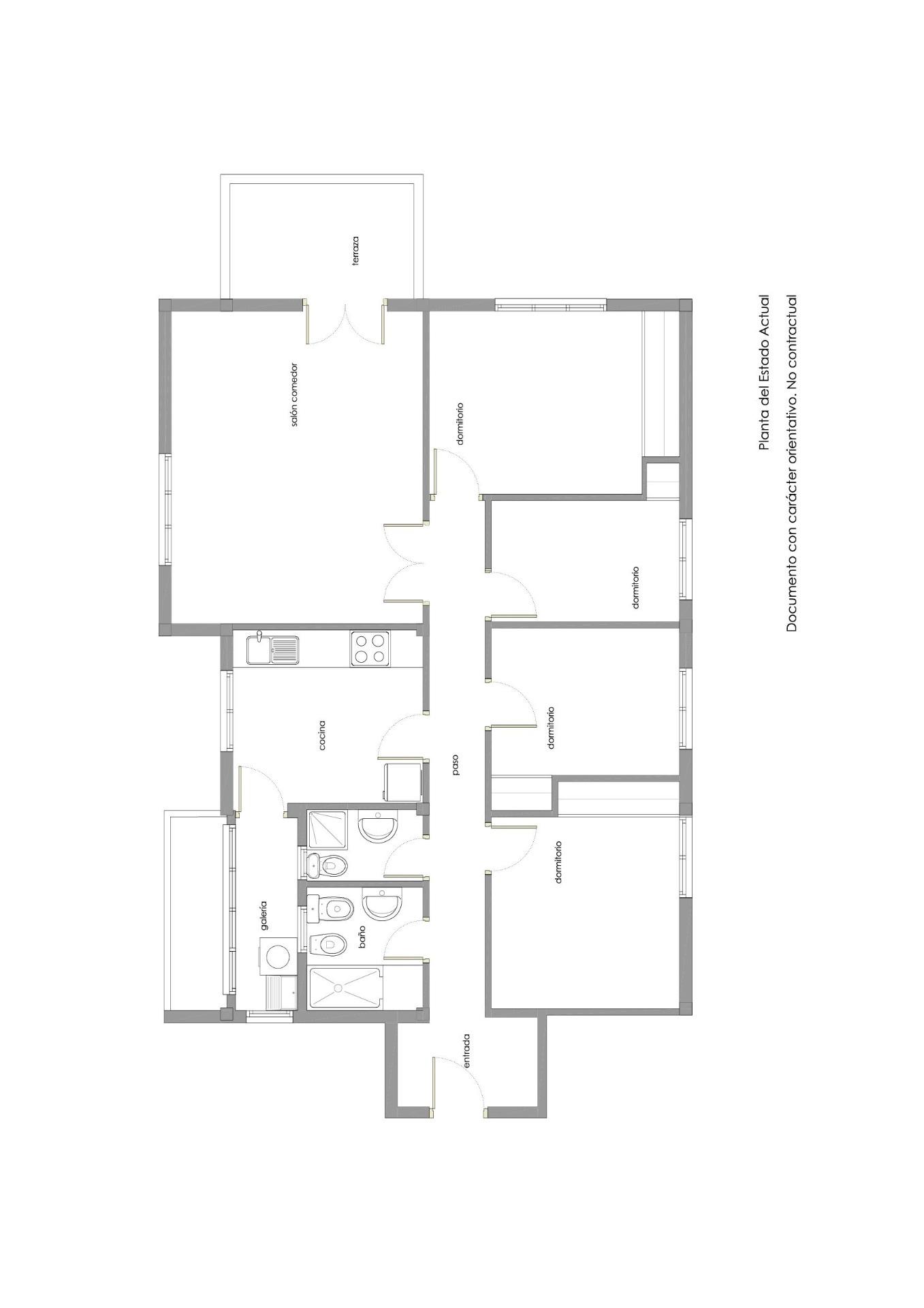 Piso para reformar de 4 habitaciones y con urbanización en S - foto 31